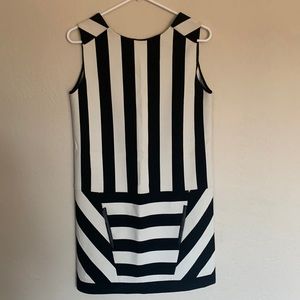 Maje stripe dress designer size 1 (s)